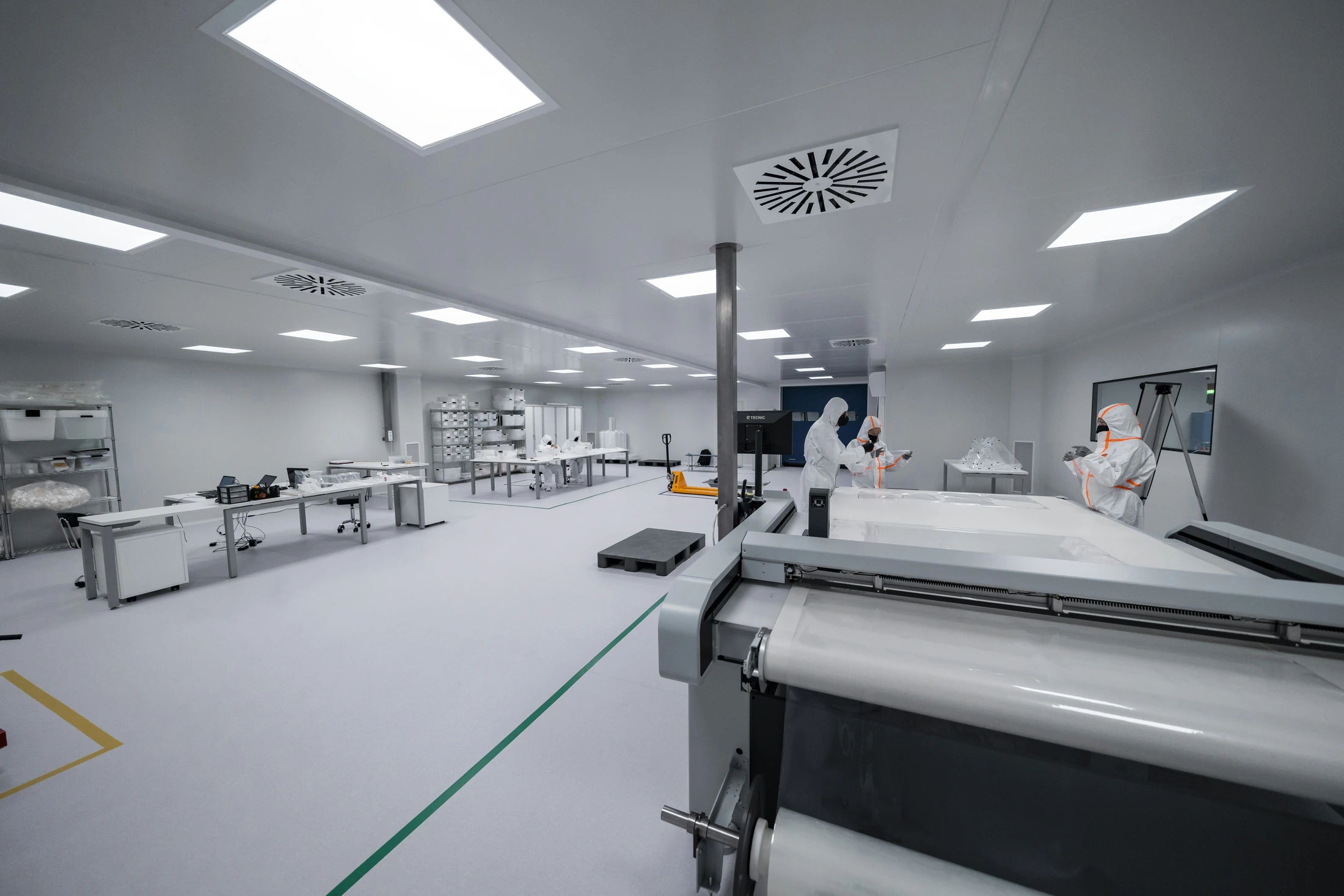 Cleanroom production environment