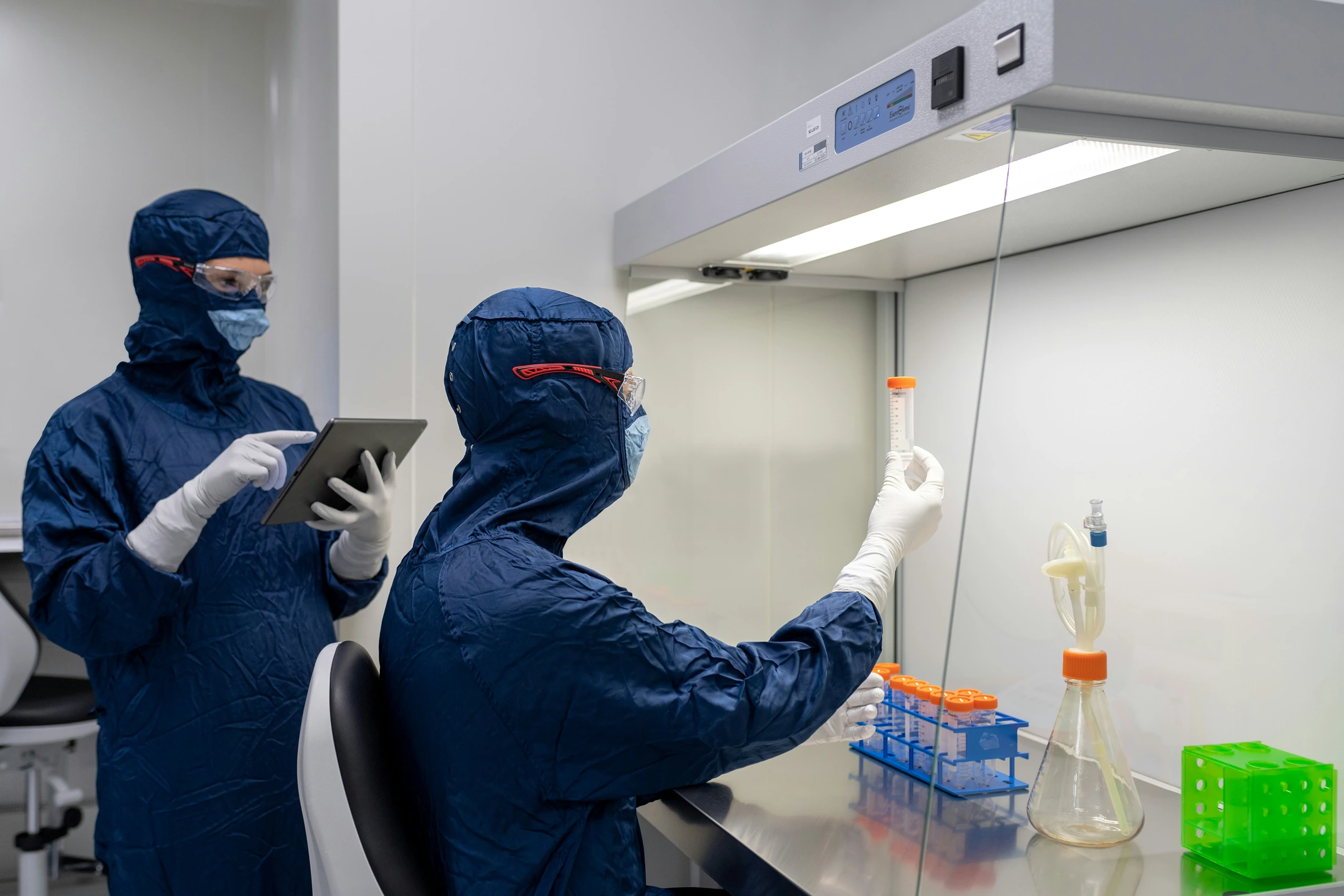 Cleanroom laboratory operations